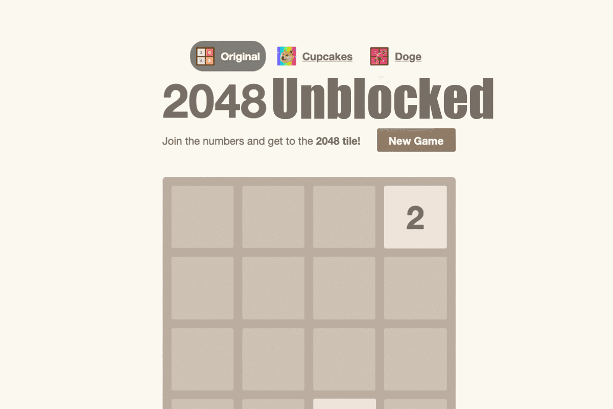 2048 unblocked